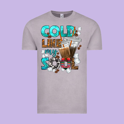 Cold Like My Soul Coffee Cups Bbs Vintage Tee Designed By Bundleandbundleshop