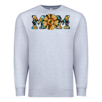 Heather Grey mom Premium Sweatshirt - JahusDesignShop
