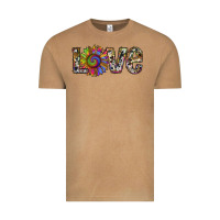 Vintage Camel tie dye sunflower love Vintage Tee - RanaPortraitStore