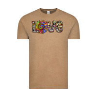 Tie Dye Sunflower Love Vintage Tee | Teevron