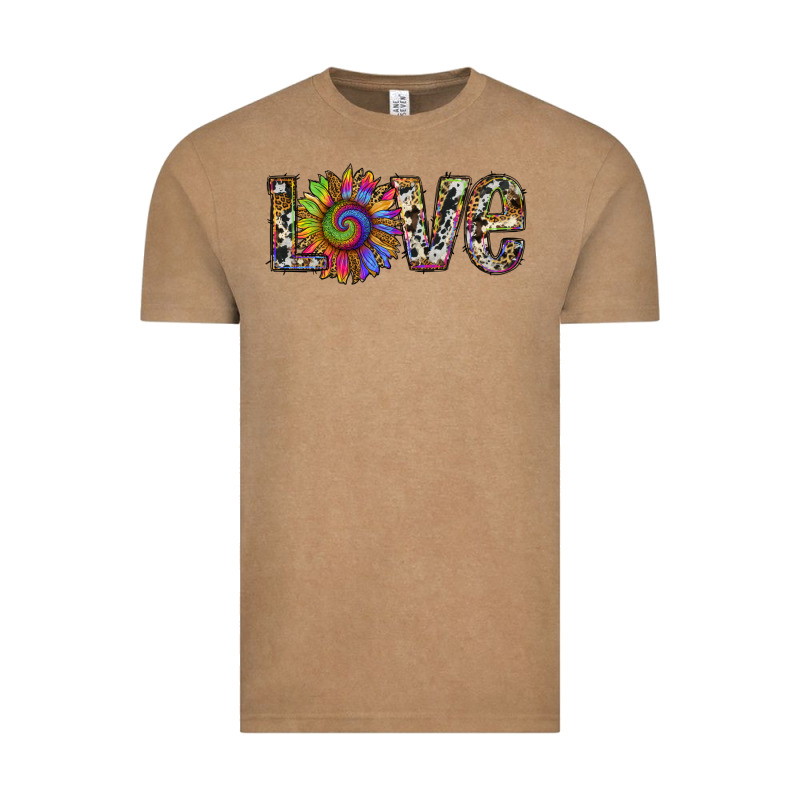 Tie Dye Sunflower Love Vintage Tee by RanaPortraitStore | Teevron