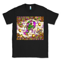 Black Mardi Gras with crab tumbler Classic Tee - HowdyJamesFarm