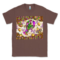 Chestnut Mardi Gras with crab tumbler Classic Tee - HowdyJamesFarm
