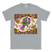 Heather Grey Mardi Gras with crab tumbler Classic Tee - HowdyJamesFarm