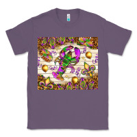 Lavender Mardi Gras with crab tumbler Classic Tee - HowdyJamesFarm