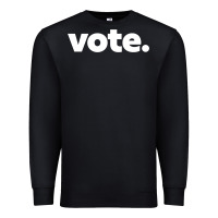Black vote   election voting political long sleeve t shirt Premium Sweatshirt - linhVisuals