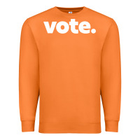 Carrot vote   election voting political long sleeve t shirt Premium Sweatshirt - linhVisuals