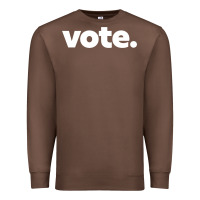 Chestnut vote   election voting political long sleeve t shirt Premium Sweatshirt - linhVisuals