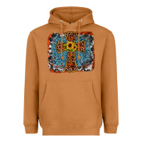 Meerkat western cross Heavyweight Hoodie - JahusDesignShop