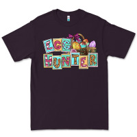 Plum Egg hunter Easter Day Premium Tee - CowGirlArtShop