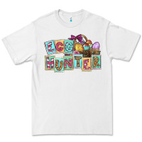 White Egg hunter Easter Day Premium Tee - CowGirlArtShop