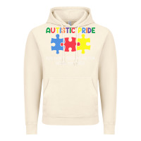 Vintage Artic Autistic Pride Autism Awareness Vintage Hoodie - CowhideDigitalArt