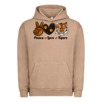 Pigment Burro peace love tigers Urban Hoodie - RanaPortraitStore