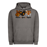 Pigment Tornado peace love tigers Urban Hoodie - RanaPortraitStore