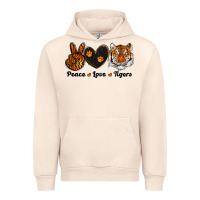 Sandshell peace love tigers Urban Hoodie - RanaPortraitStore