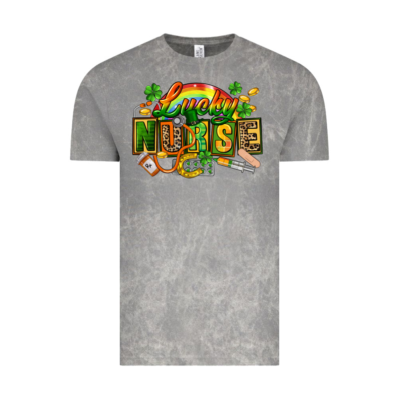 Lucky Nurse  St. Patricks Day Vintage Tee by FaDigitalArtStudio | Teevron