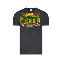Vintage Black lucky nurse  St. Patricks Day Vintage Tee - FaDigitalArtStudio