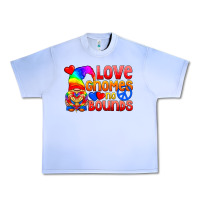 Grape Ice Love Gnomes No Bounds Urban Heavy Tee - BundleAndBundleShop