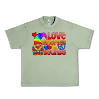 Oil Green Love Gnomes No Bounds Urban Heavy Tee - BundleAndBundleShop