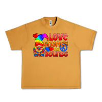 Peanut Butter Love Gnomes No Bounds Urban Heavy Tee - BundleAndBundleShop