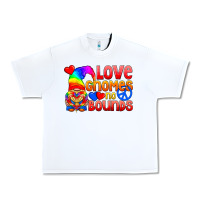 White Love Gnomes No Bounds Urban Heavy Tee - BundleAndBundleShop
