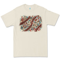 Bone Baseball leopard glitter background Premium Tee - HowdyJamesFarm