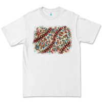 White Baseball leopard glitter background Premium Tee - HowdyJamesFarm