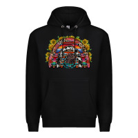 Black mexican rainbow Premium Hoodie - RacoonDesign
