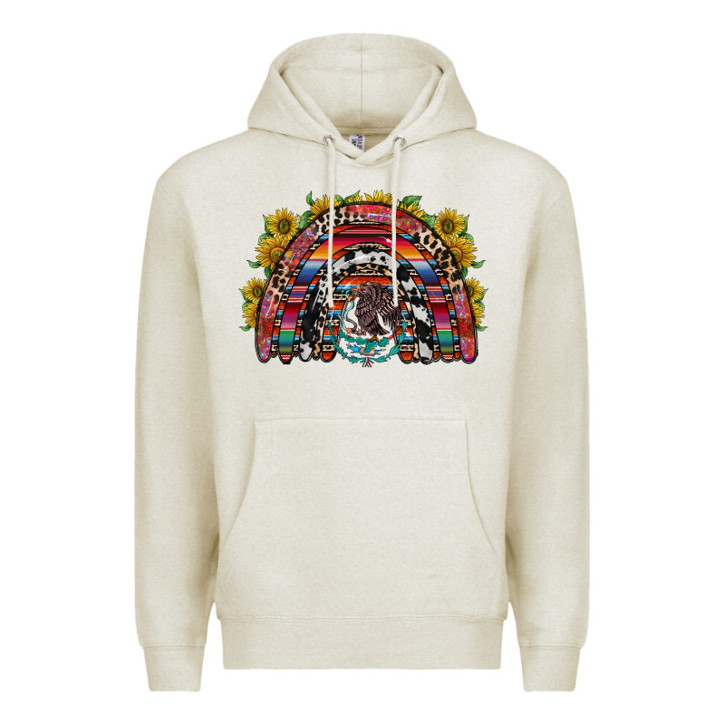 Mexican Rainbow Premium Hoodie by RacoonDesign | Teevron
