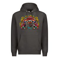 Smoke mexican rainbow Premium Hoodie - RacoonDesign