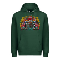 Sports Green mexican rainbow Premium Hoodie - RacoonDesign