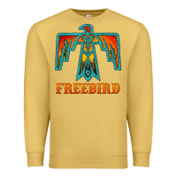 Antique Gold thunderbird freebird Premium Sweatshirt - JahusDesignShop