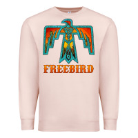 Pale Pink thunderbird freebird Premium Sweatshirt - JahusDesignShop