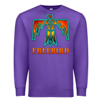 Purple thunderbird freebird Premium Sweatshirt - JahusDesignShop