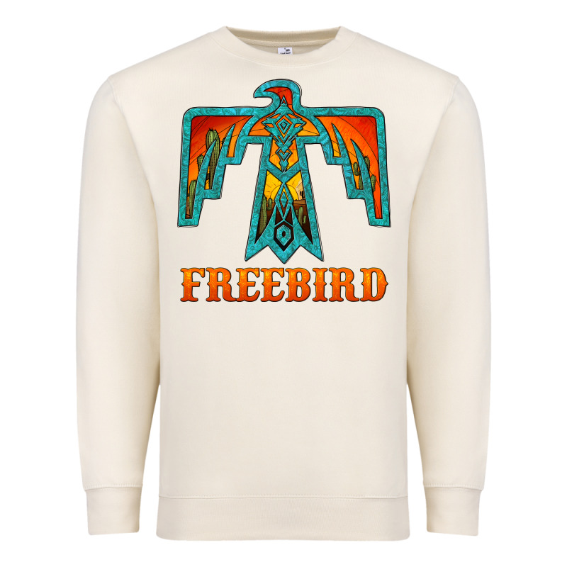 Thunderbird Freebird Premium Sweatshirt by JahusDesignShop | Teevron