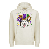 Mardi Gras Hat Husky Premium Hoodie | Teevron