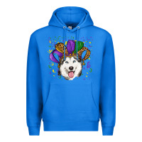 True Royal mardi gras hat husky Premium Hoodie - RanaPortraitStore