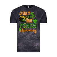 Cloud Black Just call me pinch charming St. Patricks Day Vintage Tee - FaDigitalArtStudio