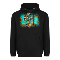 Black faith cross Heavyweight Hoodie - JahusDesignShop
