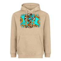 Mushroom faith cross Heavyweight Hoodie - JahusDesignShop