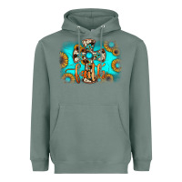 Sage faith cross Heavyweight Hoodie - JahusDesignShop