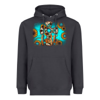 Smoke faith cross Heavyweight Hoodie - JahusDesignShop