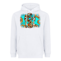 White faith cross Heavyweight Hoodie - JahusDesignShop
