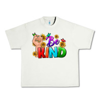 Pistachio Be Kind LGBTQ+ Urban Heavy Tee - BundleAndBundleShop