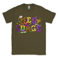 Army Green Mardi Gras Med Surge Classic Tee - HowdyJamesFarm