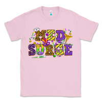Bubblegum Pink Mardi Gras Med Surge Classic Tee - HowdyJamesFarm