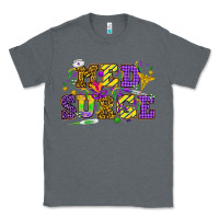 Charcoal Heather Mardi Gras Med Surge Classic Tee - HowdyJamesFarm