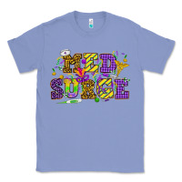 Colony Blue Mardi Gras Med Surge Classic Tee - HowdyJamesFarm