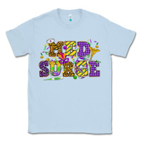Dusty Blue Mardi Gras Med Surge Classic Tee - HowdyJamesFarm