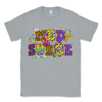 Heather Grey Mardi Gras Med Surge Classic Tee - HowdyJamesFarm